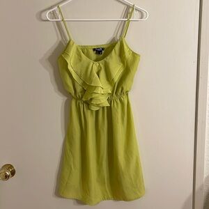 3/$15. Sequin hearts medium woman’s lime green dress